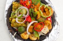 Vegetable B.B.Q Platter