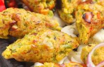 Vegetable Sheekh Kabab